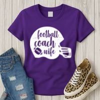 Football Coach Wife Women's T-Shirt thumb 3