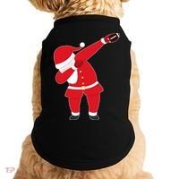 Football Dabbing Santa Doggie Tank thumb 0