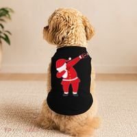 Football Dabbing Santa Doggie Tank thumb 2