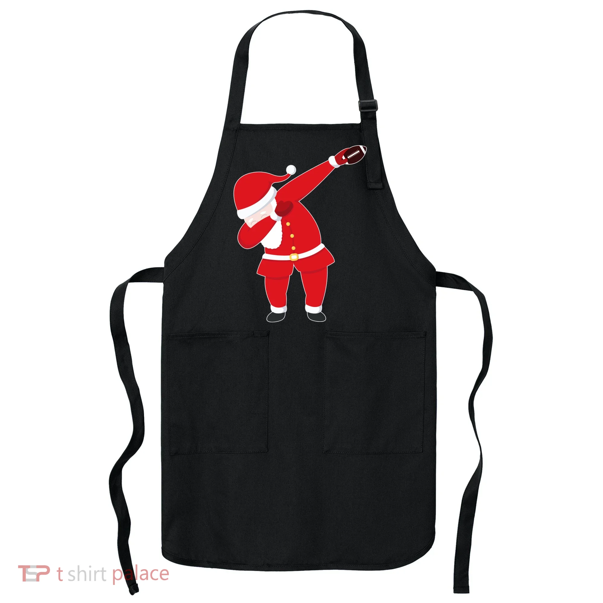 Football Dabbing Santa Apron