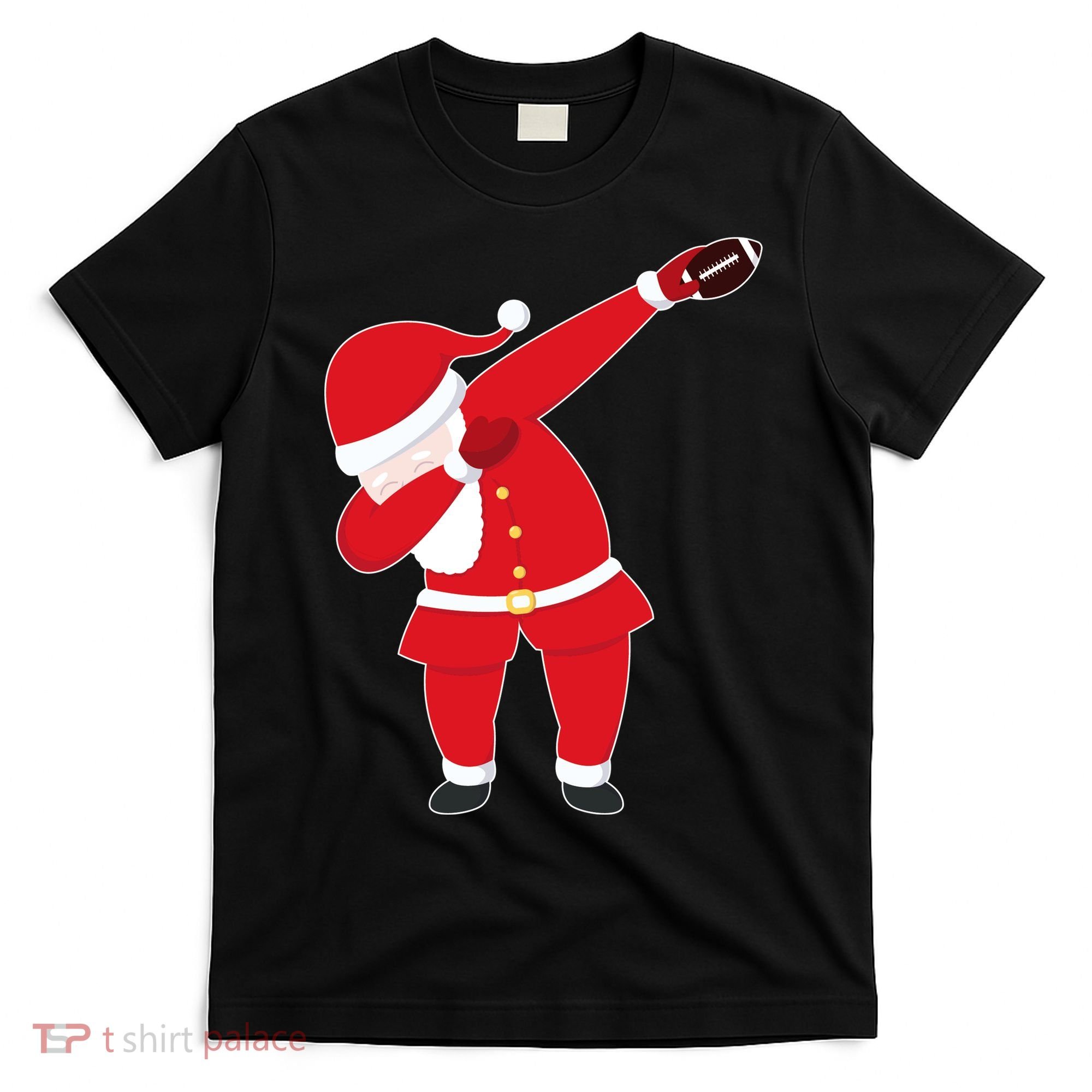 Football Dabbing Santa T-Shirt