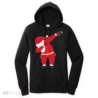 Football Dabbing Santa Women's Hoodie thumb 0