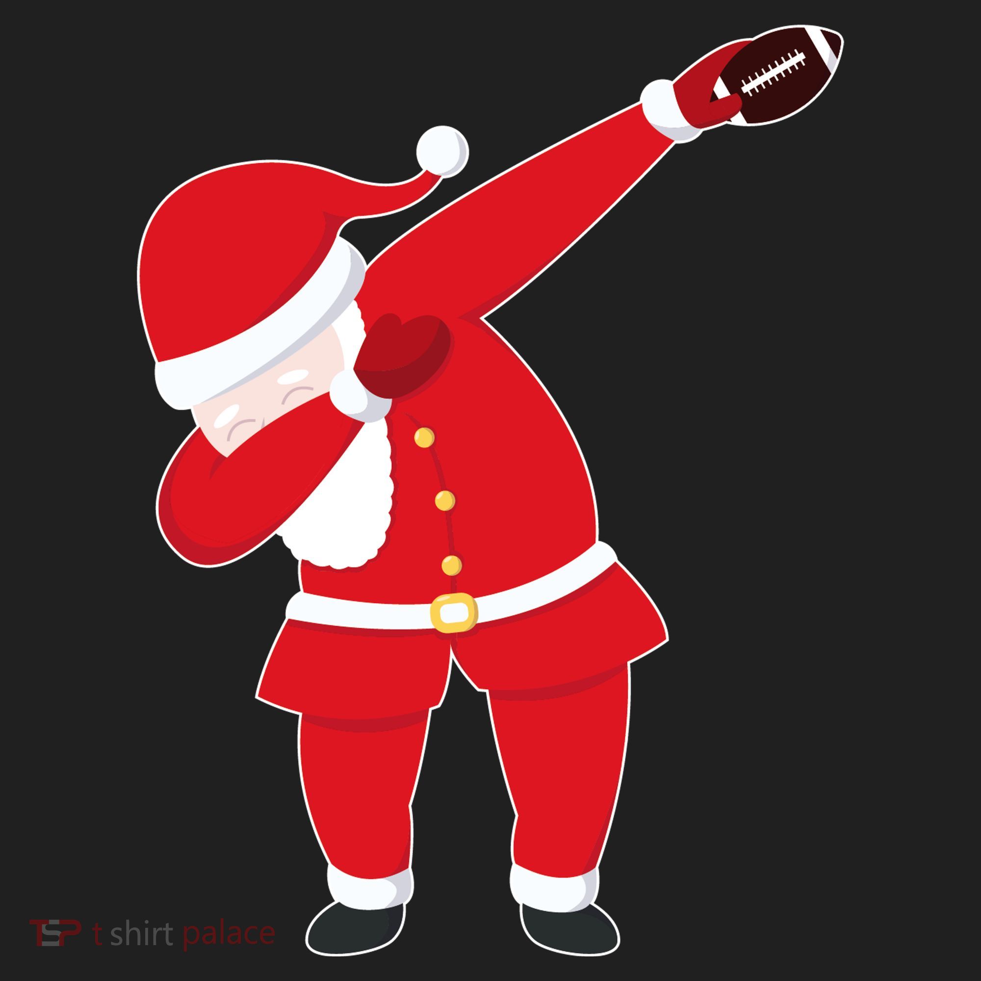 Football Dabbing Santa Tumbler