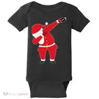 Football Dabbing Santa Baby Bodysuit thumb 0