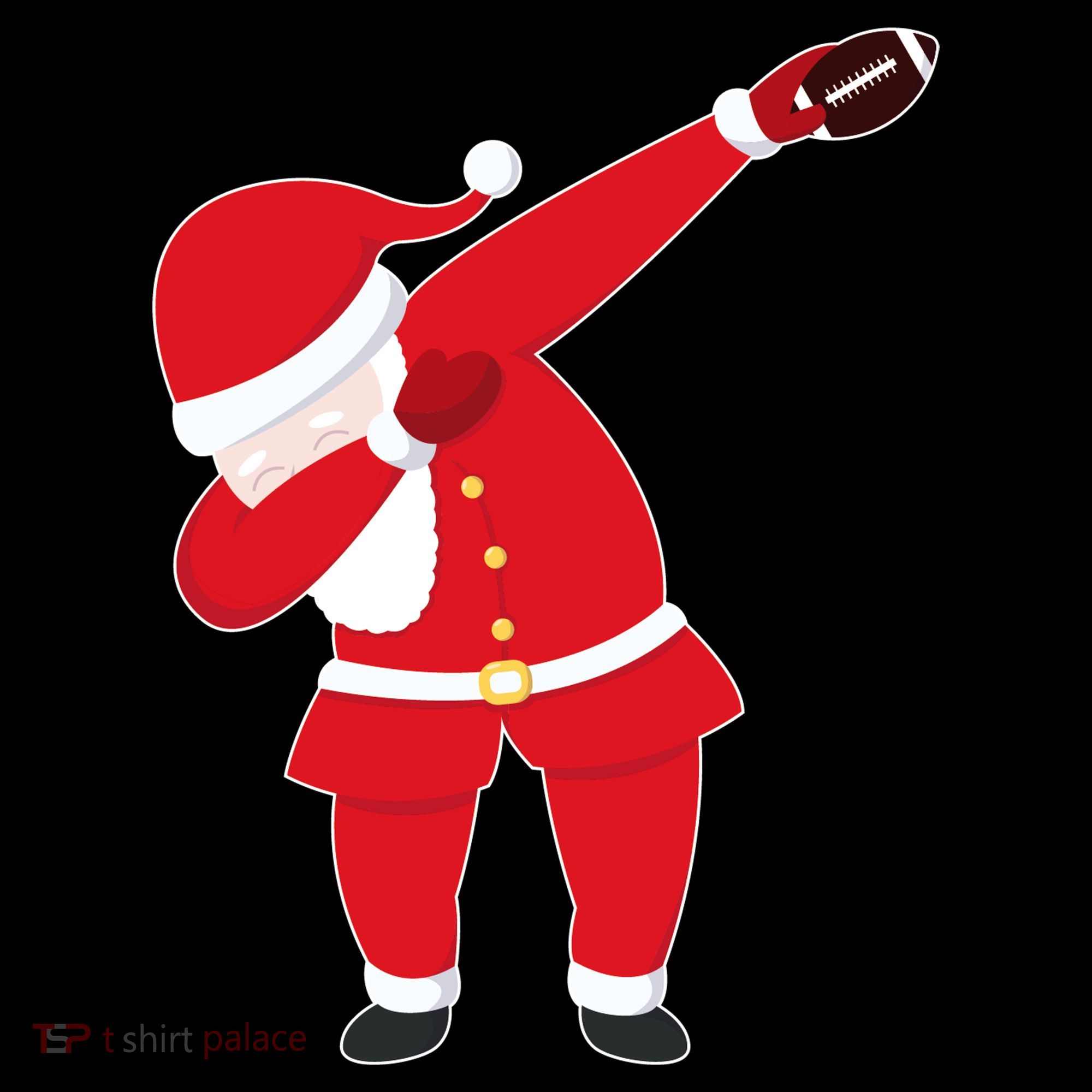 Football Dabbing Santa Visor
