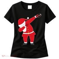 Football Dabbing Santa Women's T-Shirt thumb 0