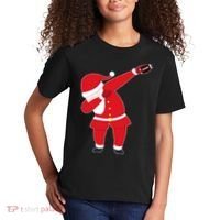 Football Dabbing Santa Kids T-Shirt thumb 2