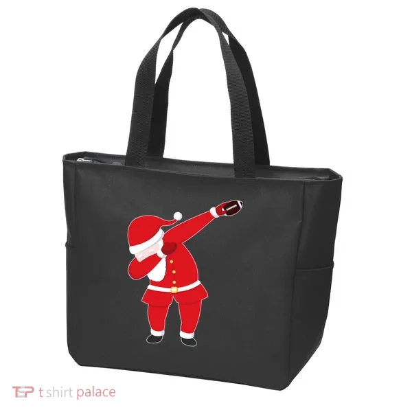 Football Dabbing Santa Tote Bag