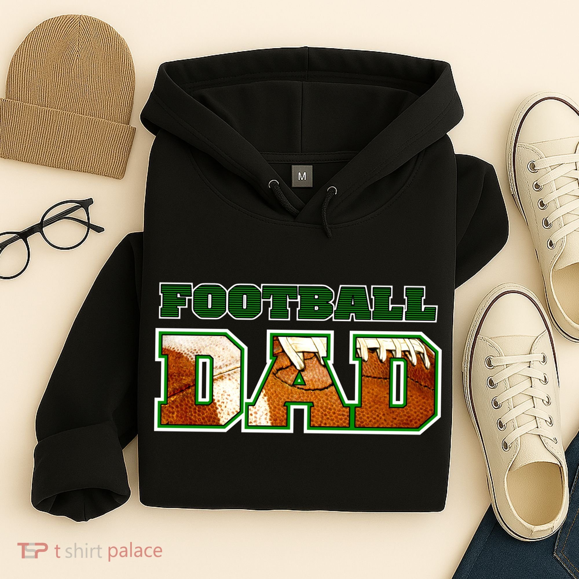 Football Dad Graphic Sports Hoodie