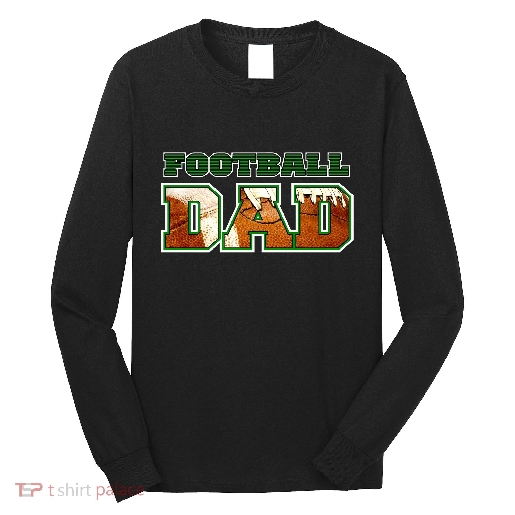 Football Dad Graphic Sports Long Sleeve Shirt