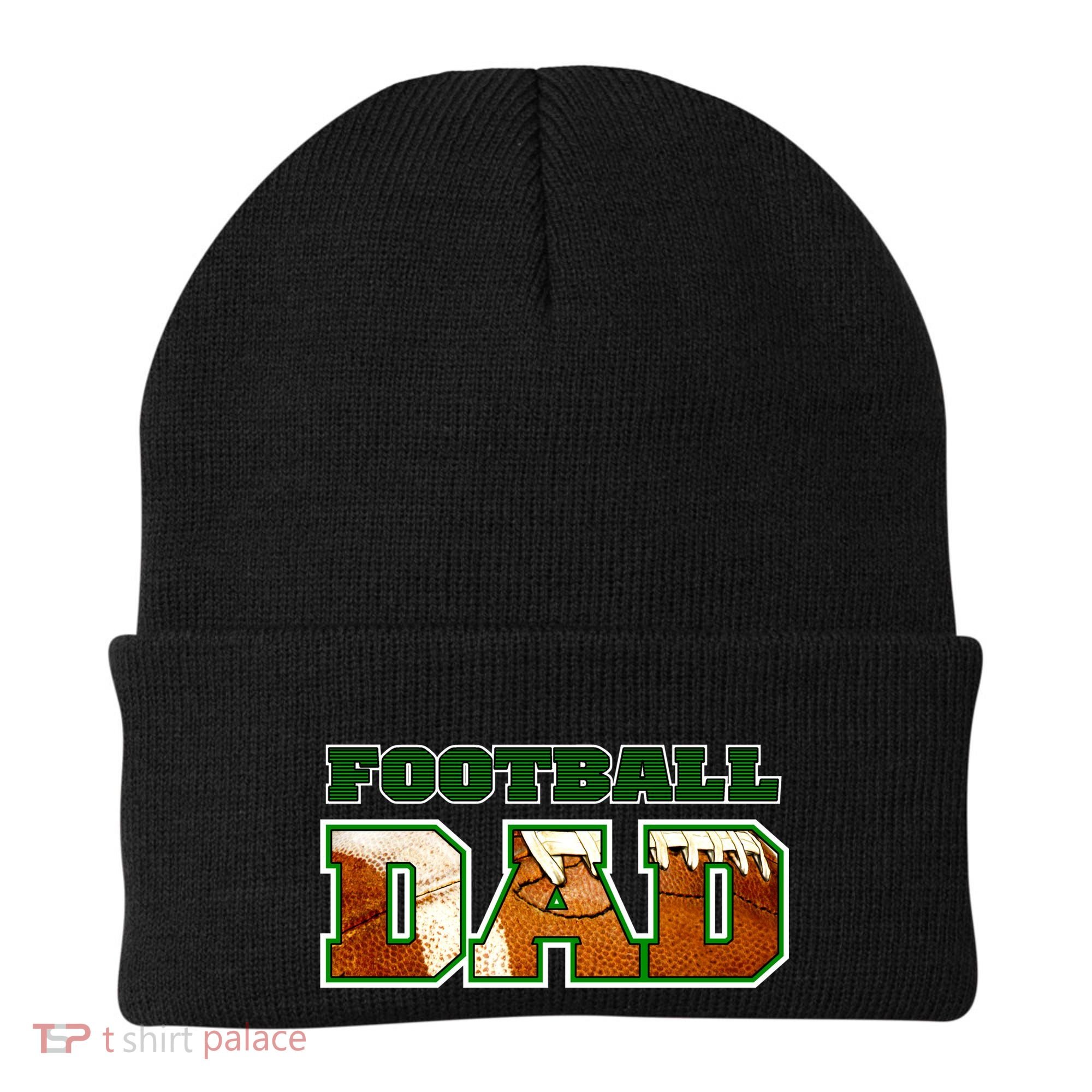 Football Dad Graphic Sports Beanie