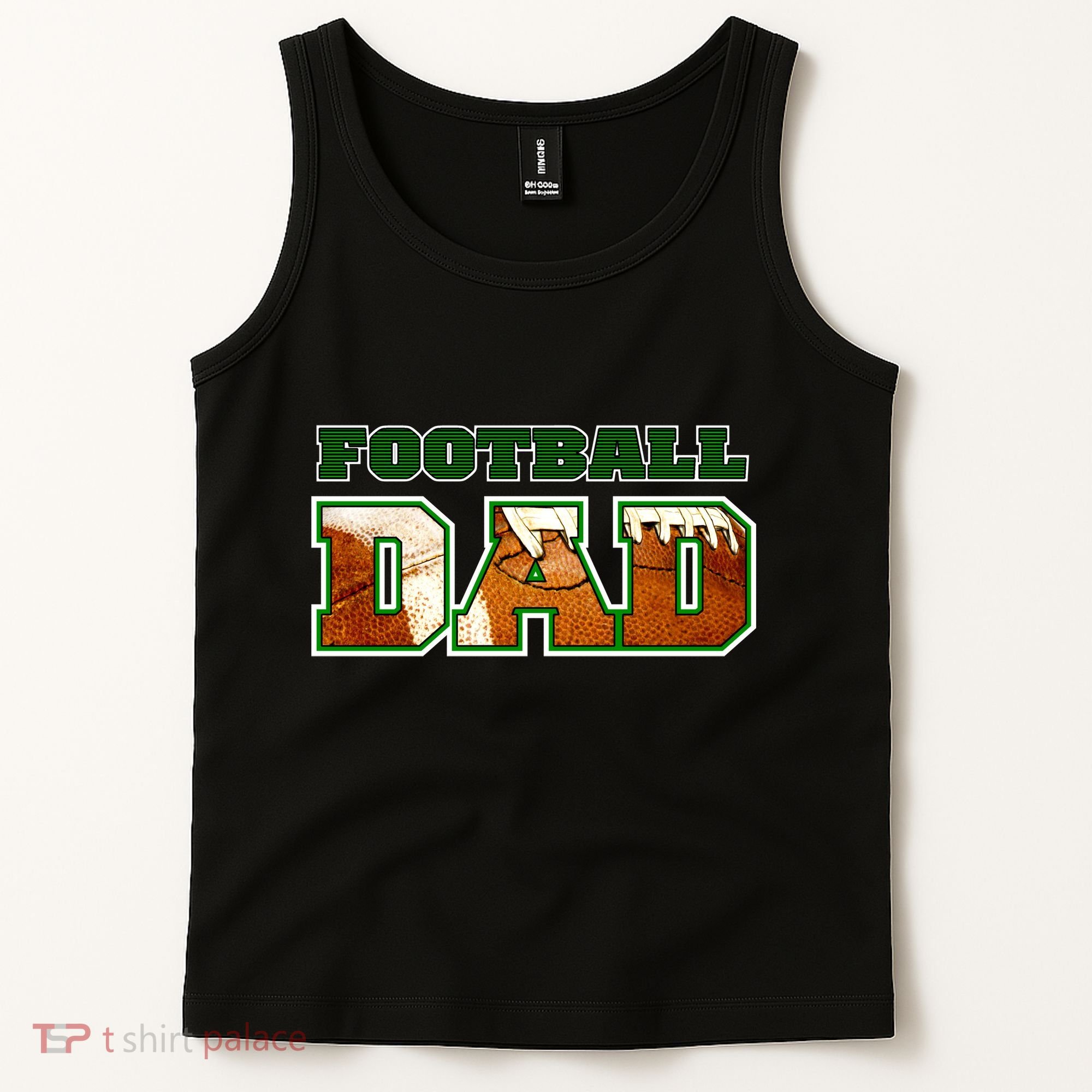 Football Dad Graphic Sports Tank Top