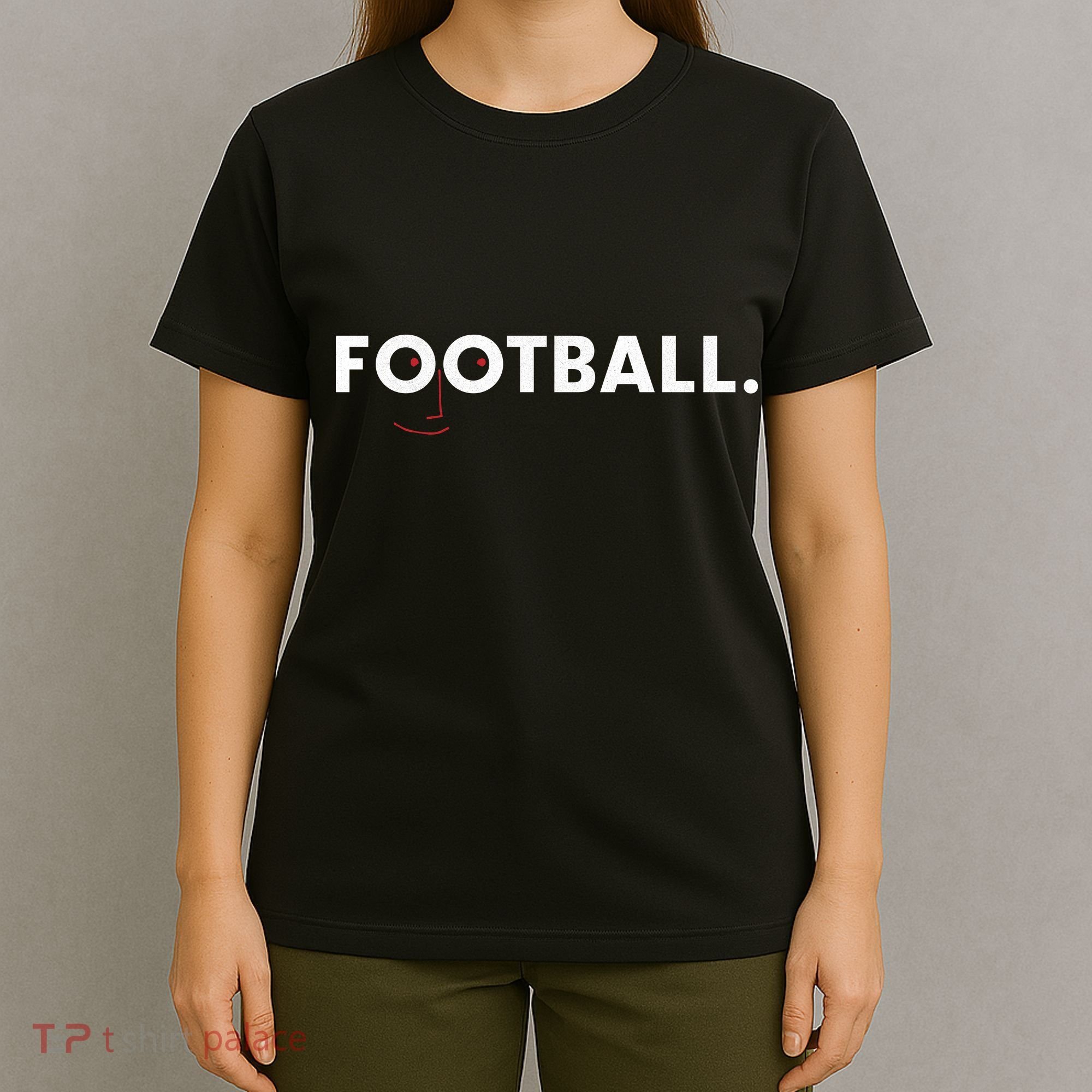 Football Face Logo T-Shirt