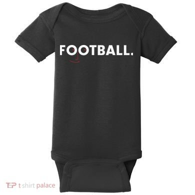 Football Face Logo Baby Bodysuit