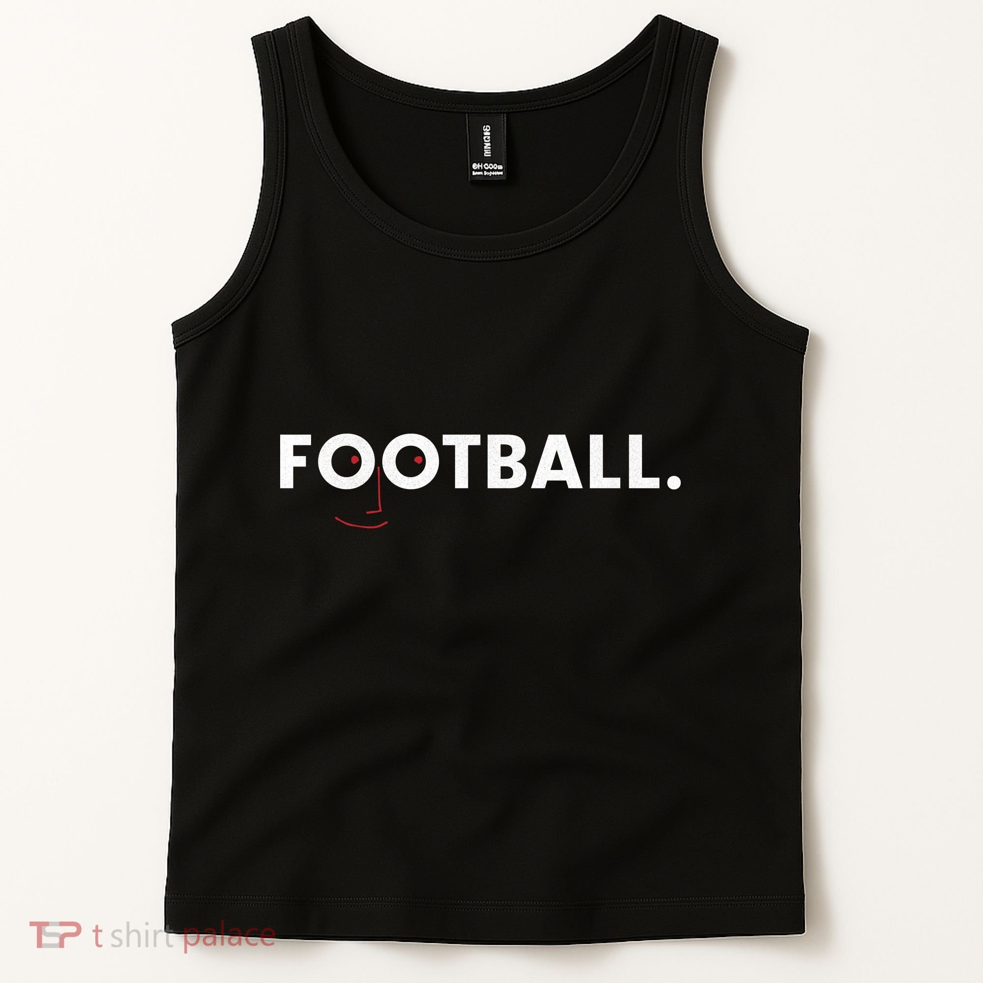 Football Face Logo Tank Top