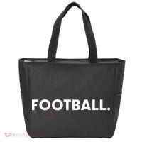 Football Face Logo Tote Bag thumb 0