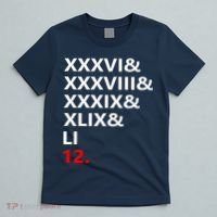 Football Goat New England 5 Time World Champion #12 T-Shirt thumb 5