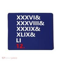 Football Goat New England 5 Time World Champion #12 Mousepad thumb 0
