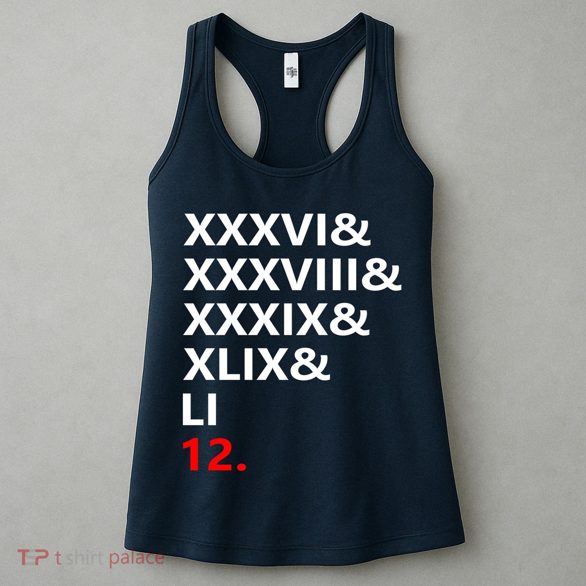Football Goat New England 5 Time World Champion #12 Women's Tank Top