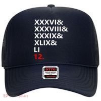 Football Goat New England 5 Time World Champion #12 Hat thumb 0