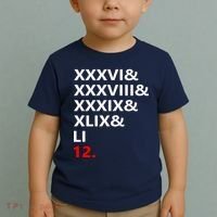 Football Goat New England 5 Time World Champion #12 Toddler T-Shirt thumb 2