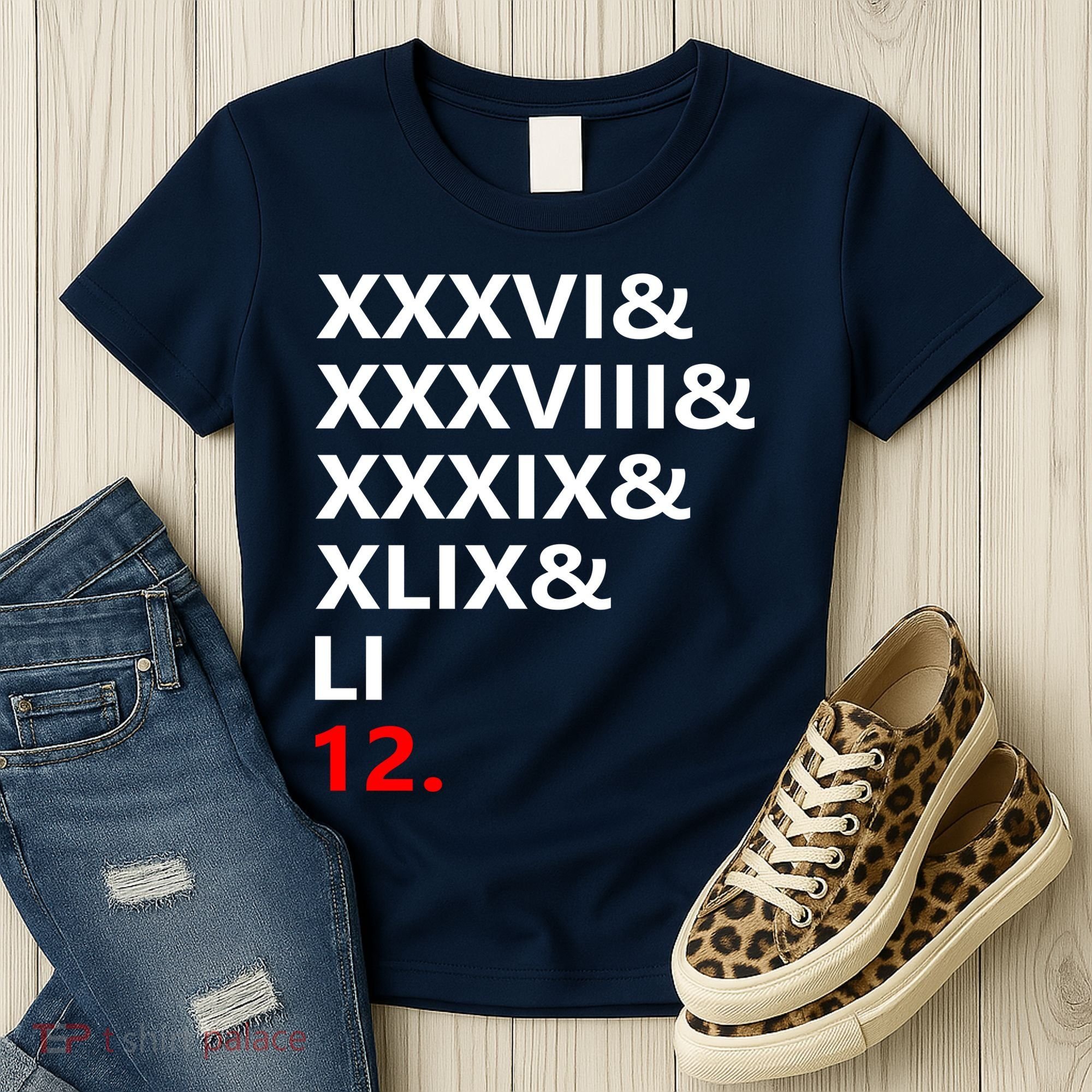 Football Goat New England 5 Time World Champion #12 Women's T-Shirt