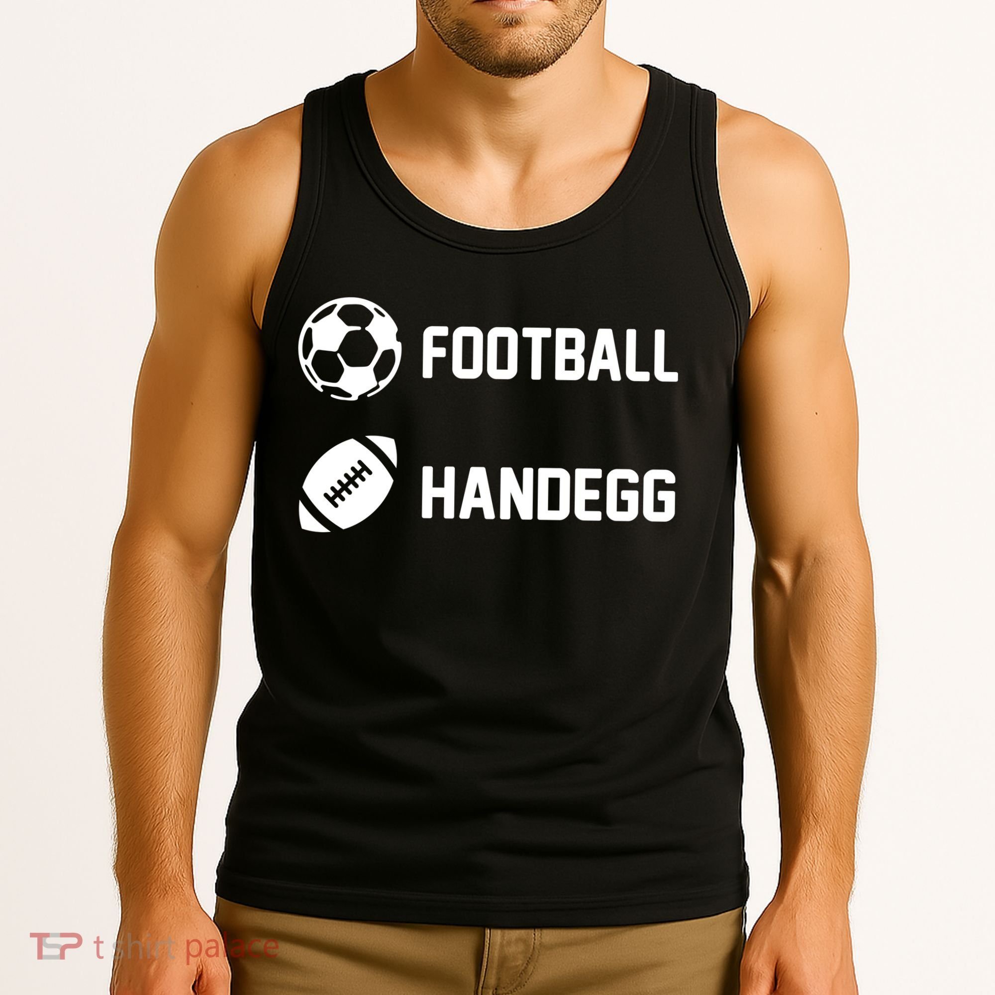 Football Handegg Soccer  Tank Top