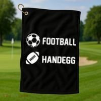 Football Handegg Soccer  Golf Towel thumb 1