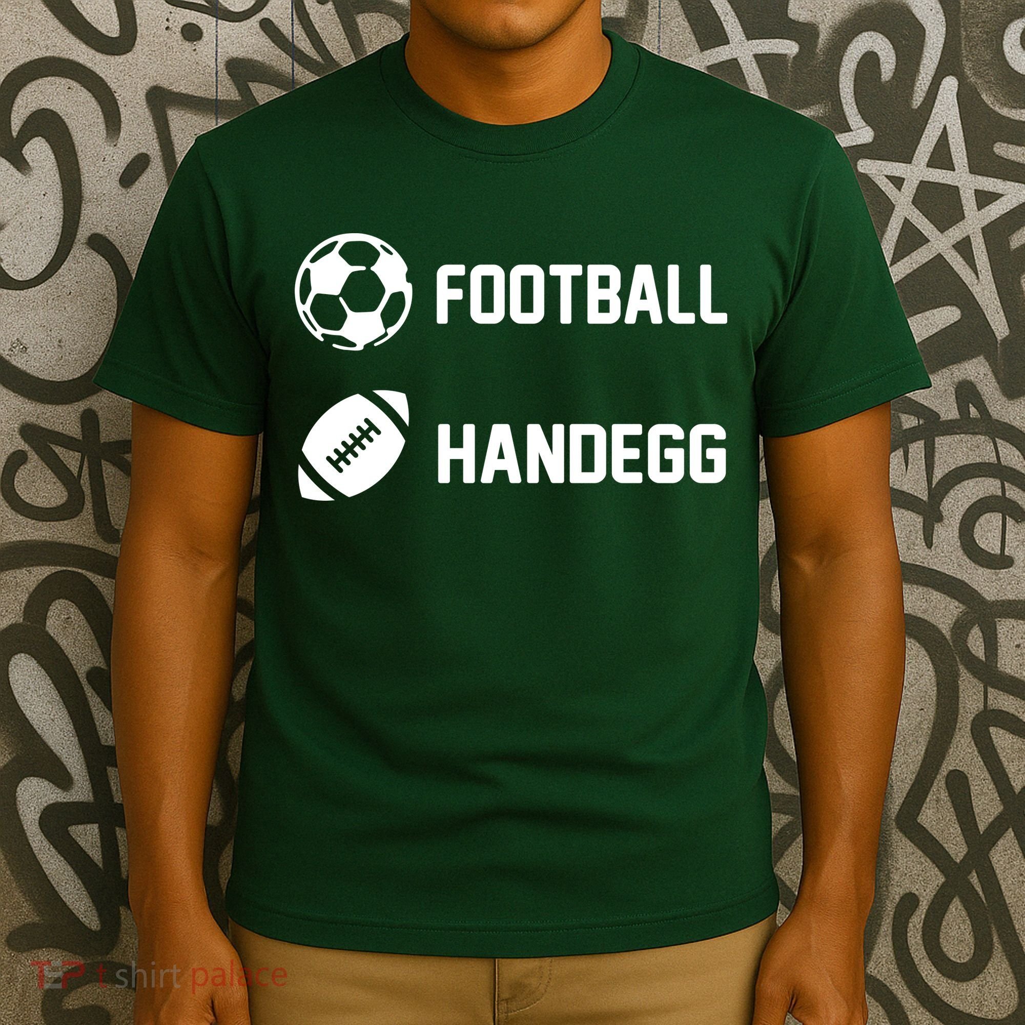 Football Handegg Soccer  T-Shirt