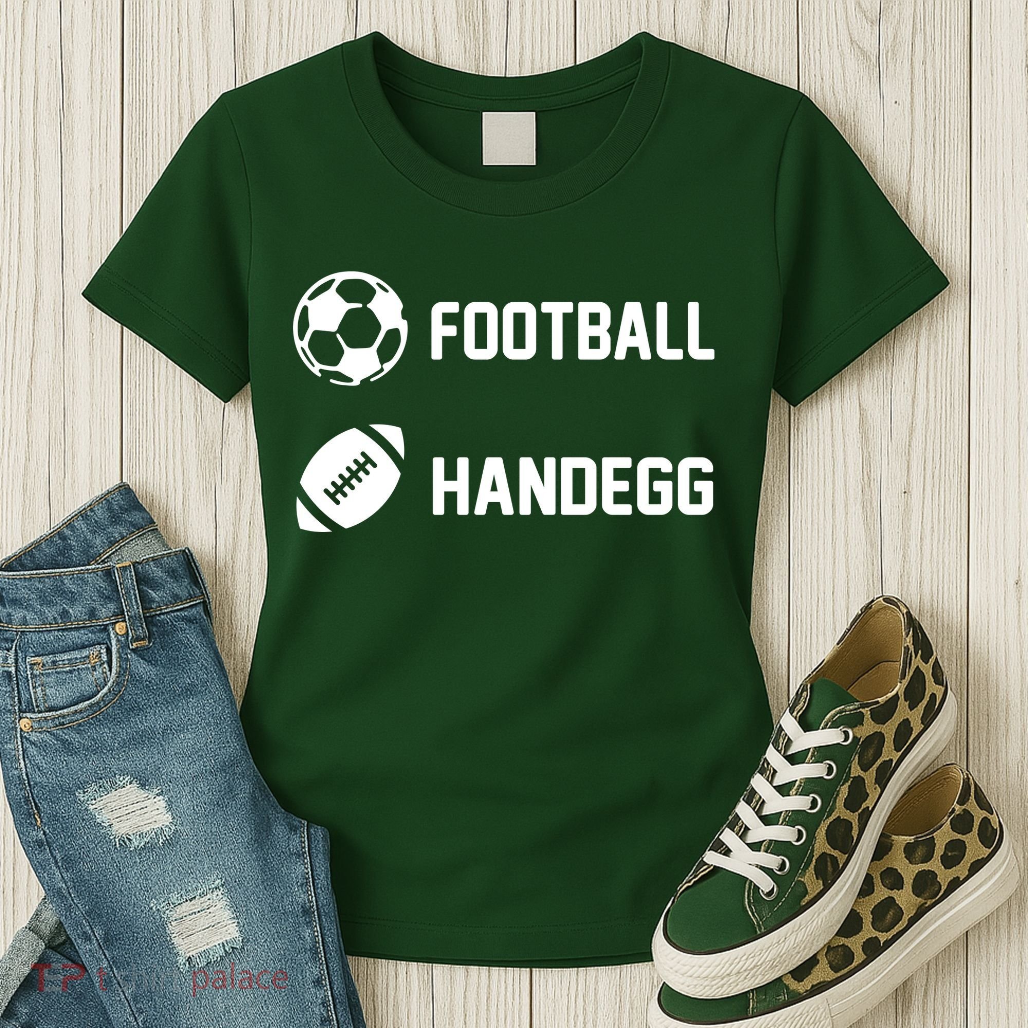 Football Handegg Soccer  Women's T-Shirt