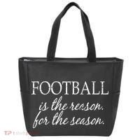 Football Is The Reason For The Season Tote Bag thumb 0