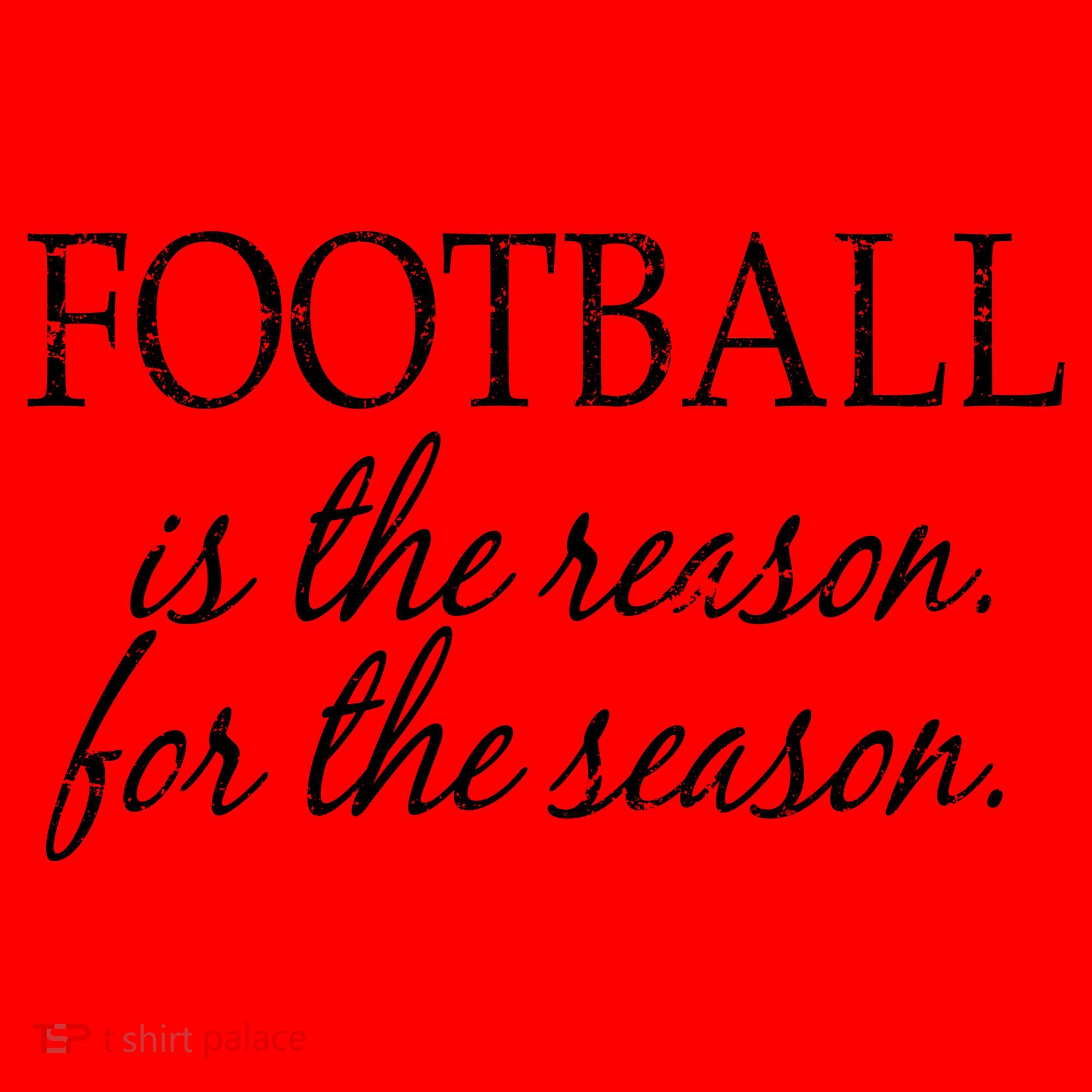 Football Is The Reason For The Season Santa Hat