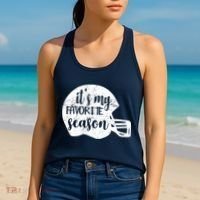 Football It's My favorite Season Women's Tank Top thumb 2