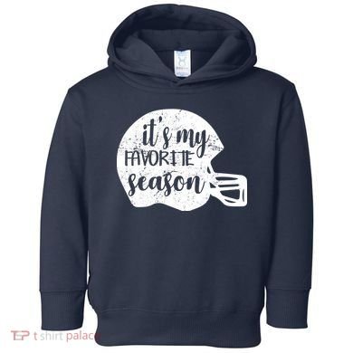 Football It's My favorite Season Toddler Hoodie