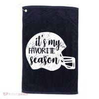 Football It's My favorite Season Golf Towel thumb 0