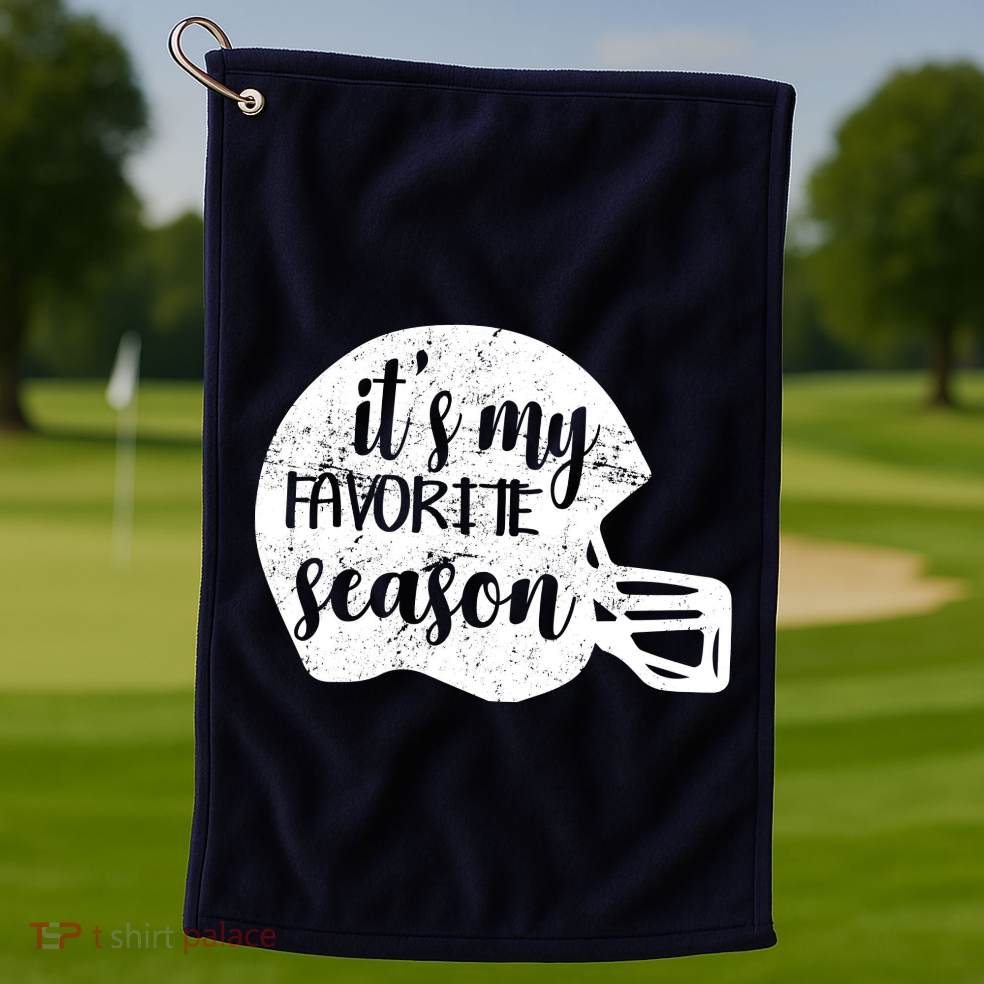 Football It's My favorite Season Golf Towel