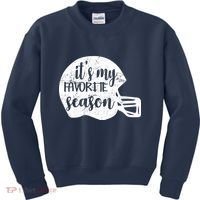 Football It's My favorite Season Kids Sweatshirt thumb 0