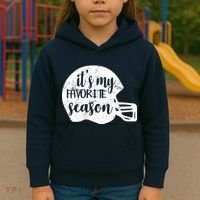 Football It's My favorite Season Kids Hoodie thumb 3