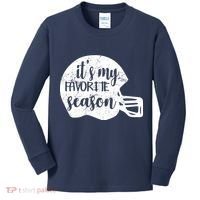 Football It's My favorite Season Kids Long Sleeve Shirt thumb 0