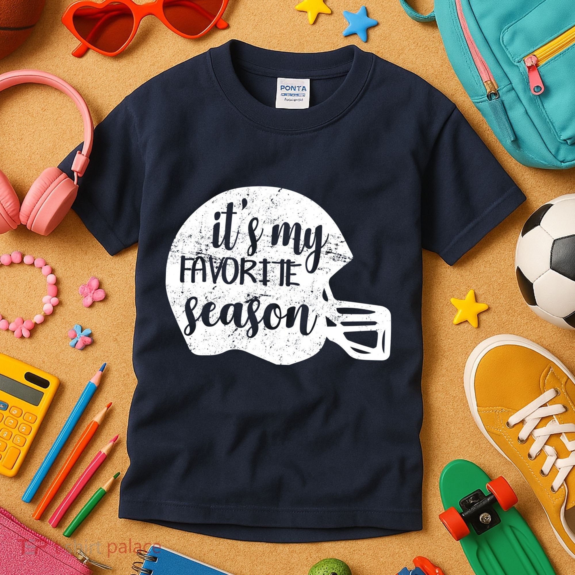 Football It's My favorite Season Kids T-Shirt