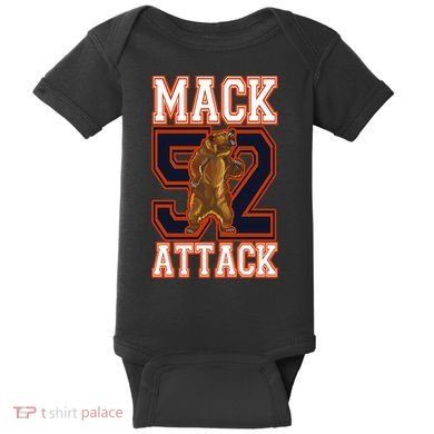 Football Mack Attack 52 Baby Bodysuit
