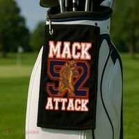 Football Mack Attack 52 Golf Towel thumb 2