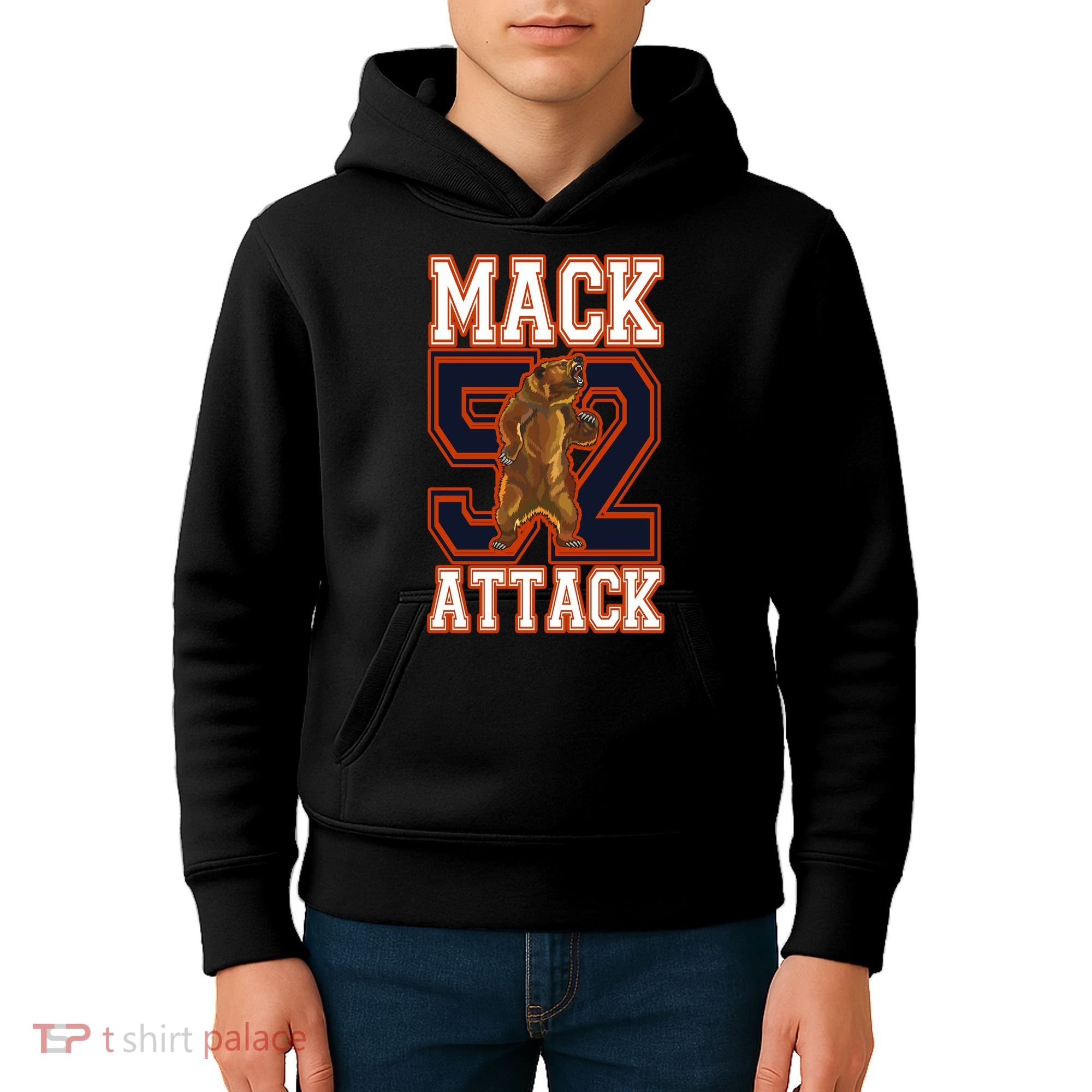 Football Mack Attack 52 Kids Hoodie