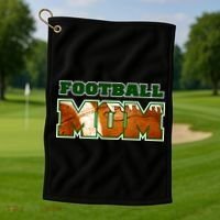 Football Mom Golf Towel thumb 1