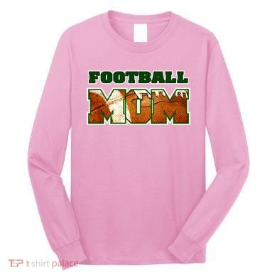 Football Mom Long Sleeve Shirt