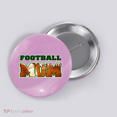 Football Mom Button