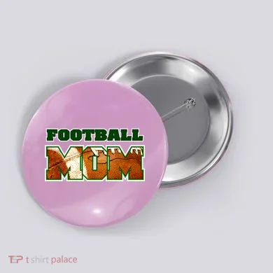 Football Mom Button