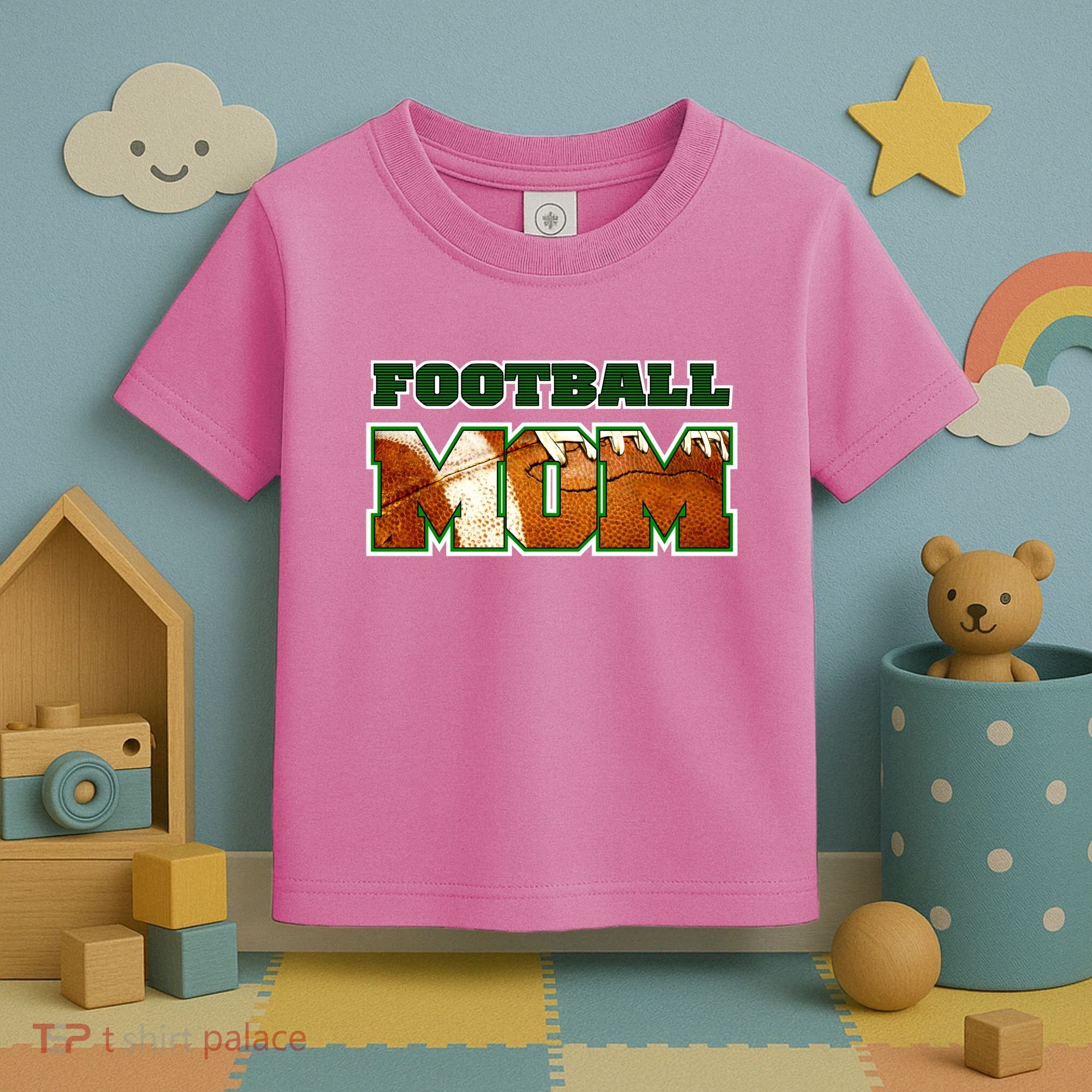 Football Mom Toddler T-Shirt