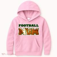 Football Mom Kids Hoodie thumb 0