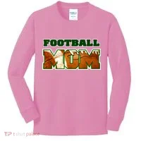 Football Mom Kids Long Sleeve Shirt thumb 0